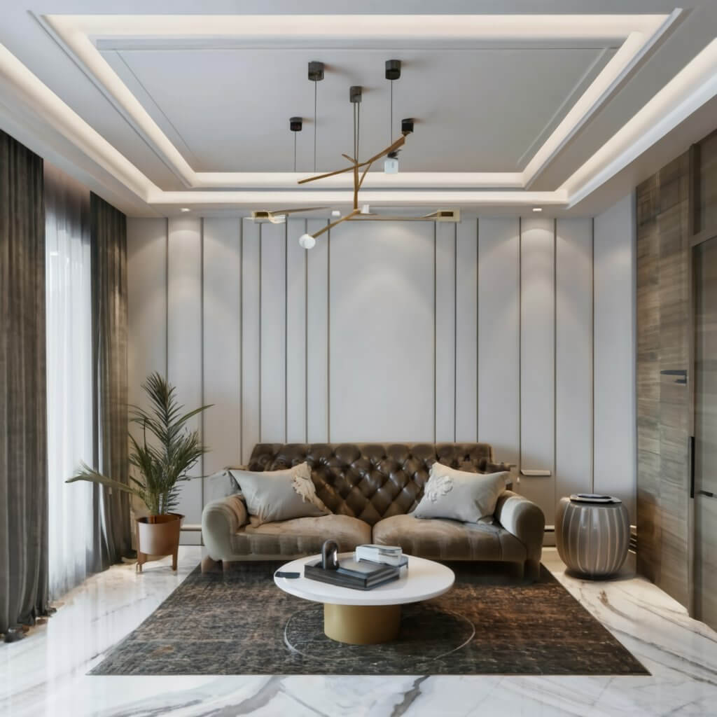 Modern Gypsum Ceiling